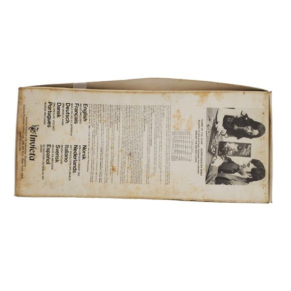 Deluxe‎ Super Master Mind Game - Break the Hidden Code 100% Vintage 1975 Invicta - Picture 2 of 3